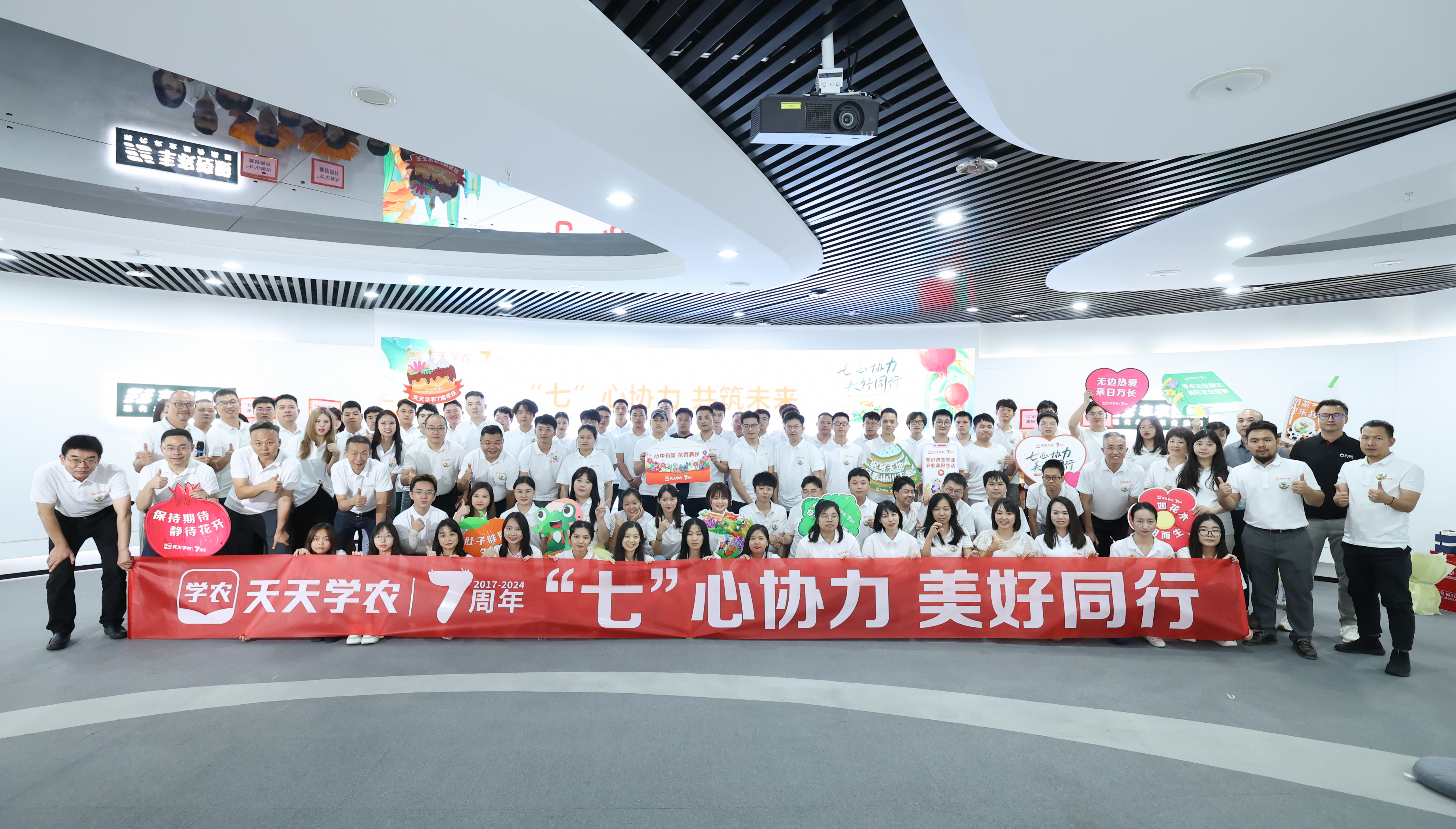“七”心协力,美好同行,jinnian金年会成立七周年生日快乐!